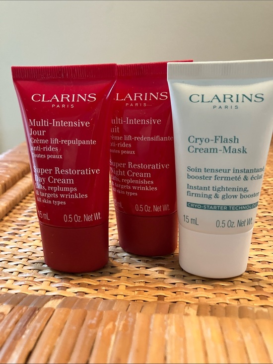 Clarins Other - Clarins Super Restorative Travel Set New